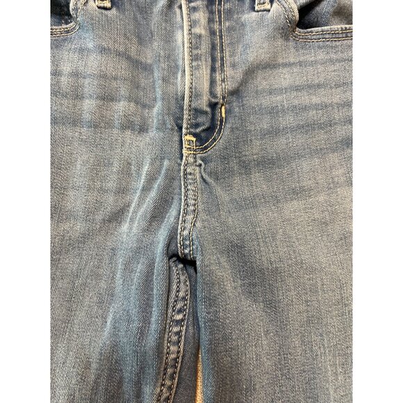 Hollister High Rise Super Skinny Blue Denim Jeans Soft Stretch Size 3L - Picture 2 of 5